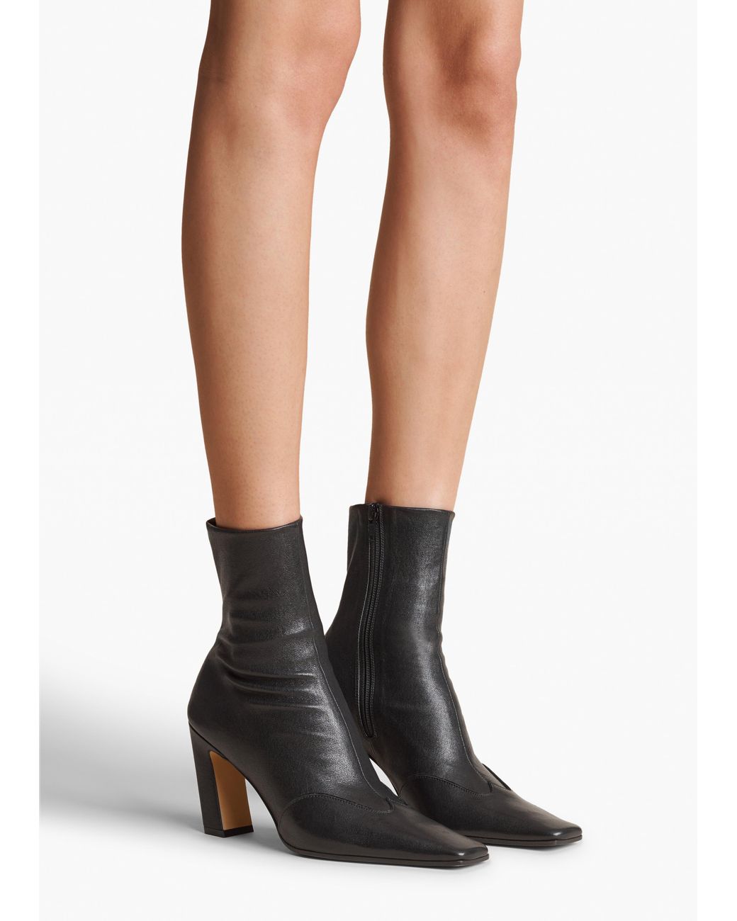 Khaite White Nevada Stretch High Boot
