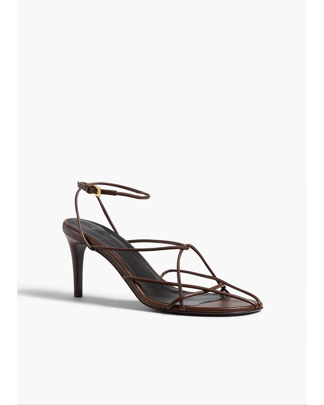 Khaite White Loulou Sandal