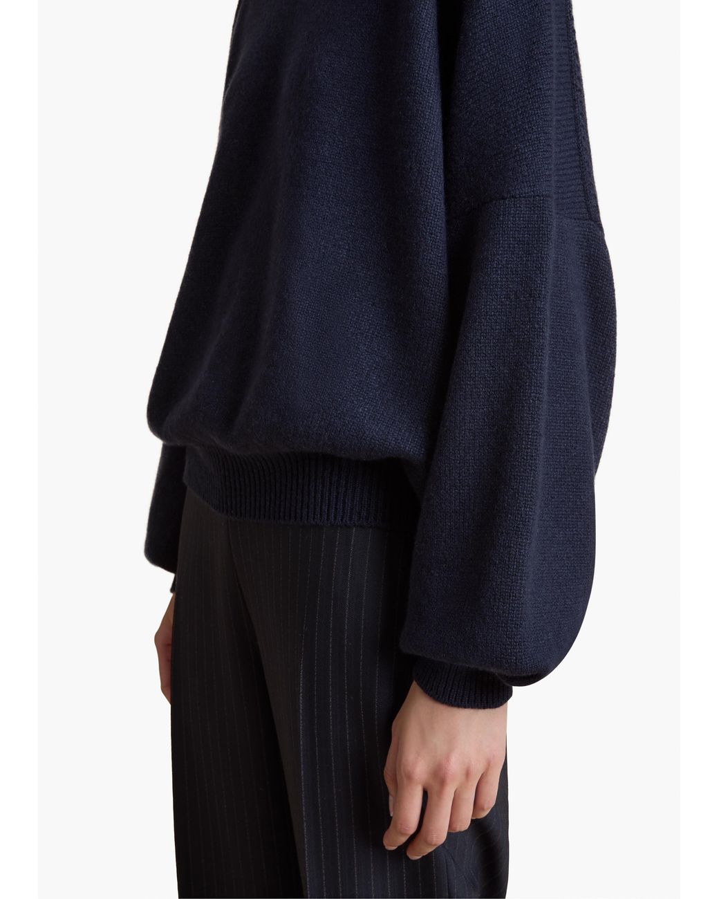 Khaite Blue Margaux Sweater