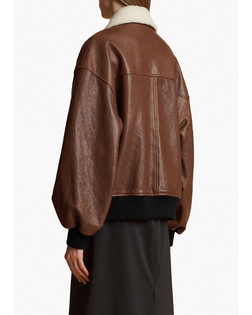 Khaite Brown Shellar Jacket