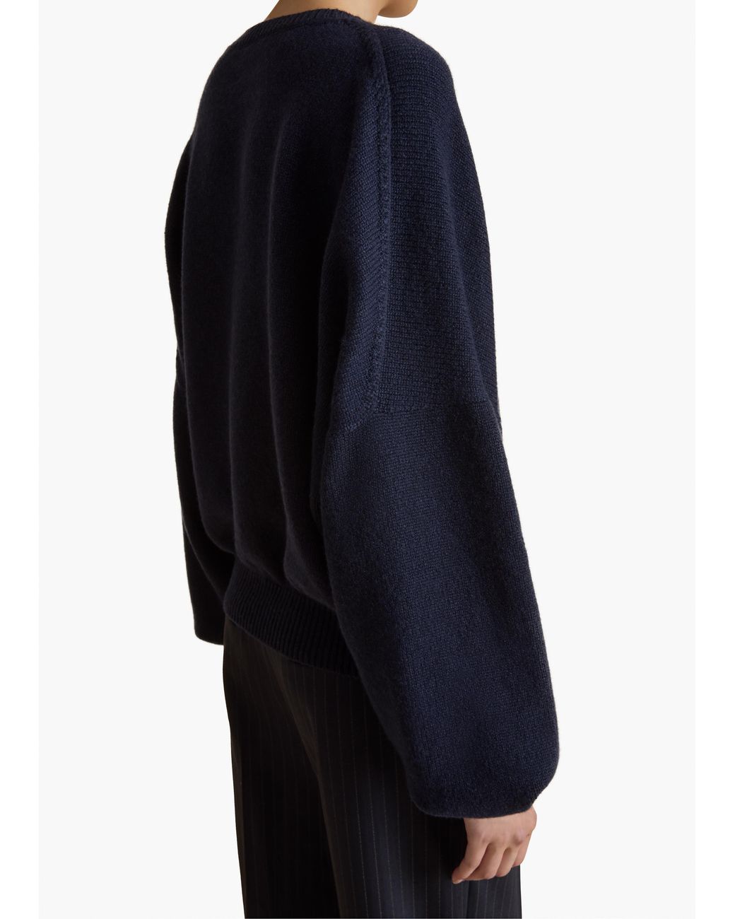 Khaite Blue Margaux Sweater