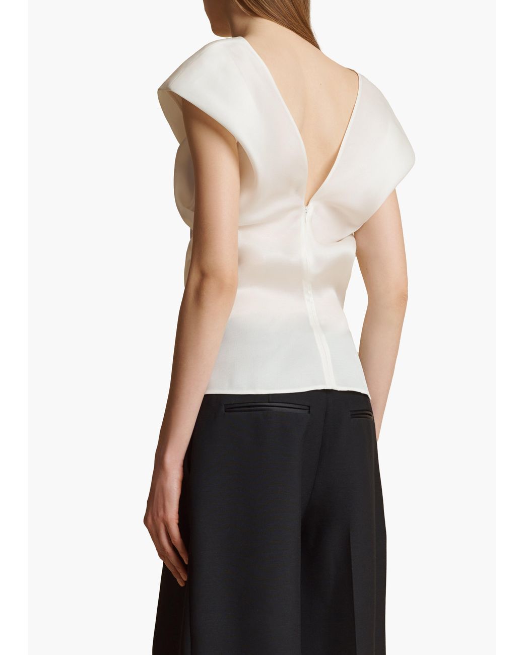 Khaite White Ami Top