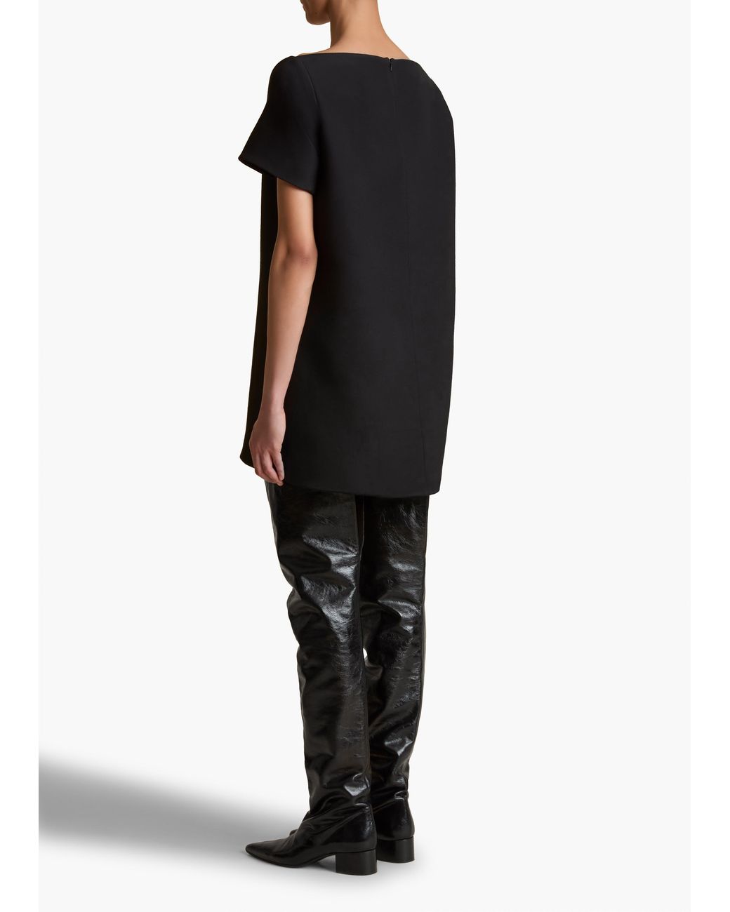 Khaite Black Benji Dress