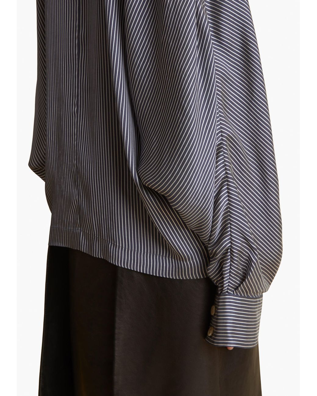 Khaite Blue Garth Top