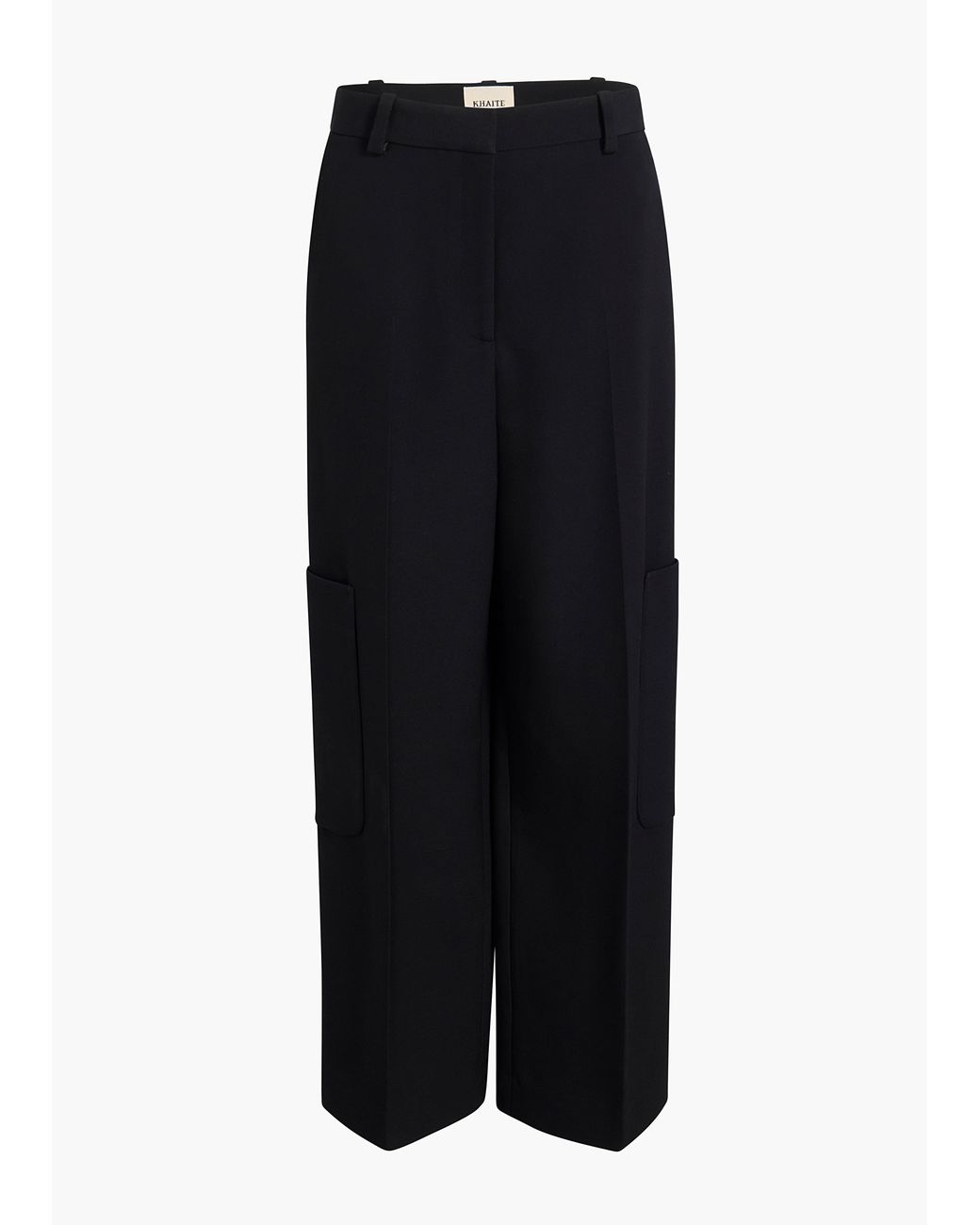 Khaite Black Caiton Pant