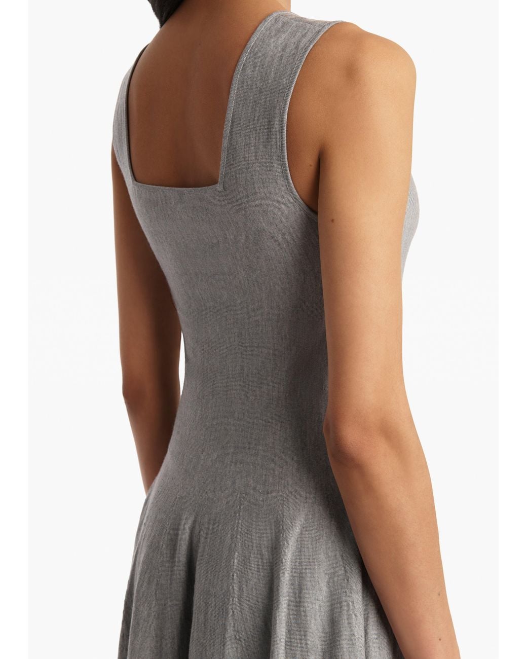 Khaite Gray Jodie Dress