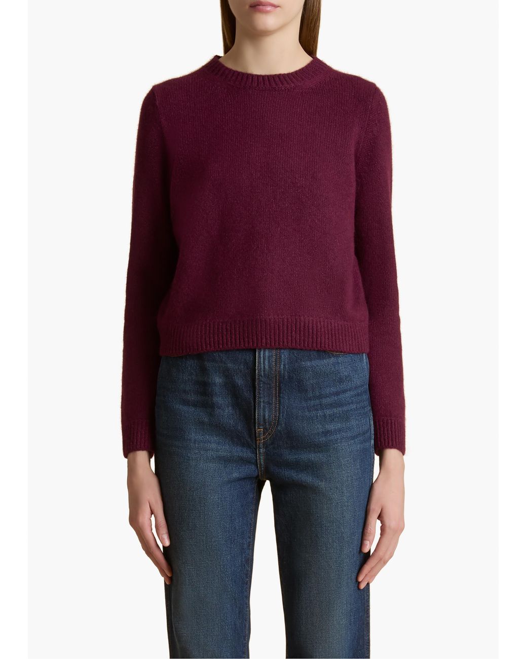 Khaite Purple Leta Sweater