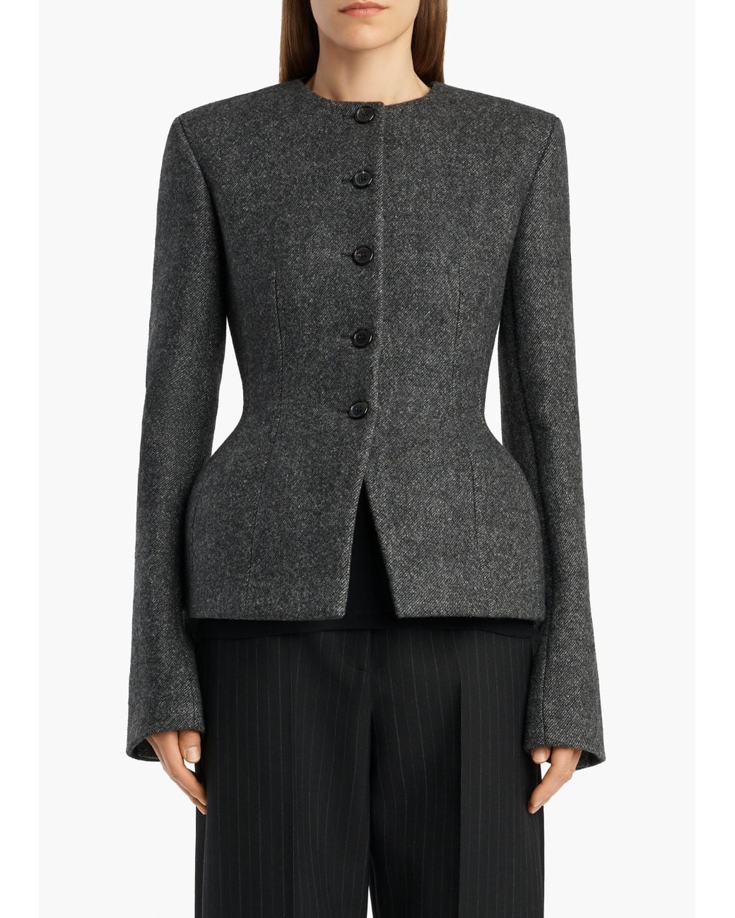 Khaite Black Enzi Jacket