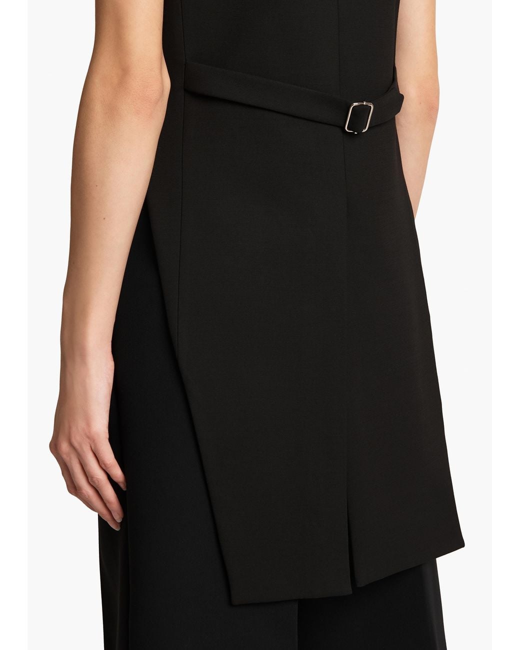 Khaite Black Orville Vest