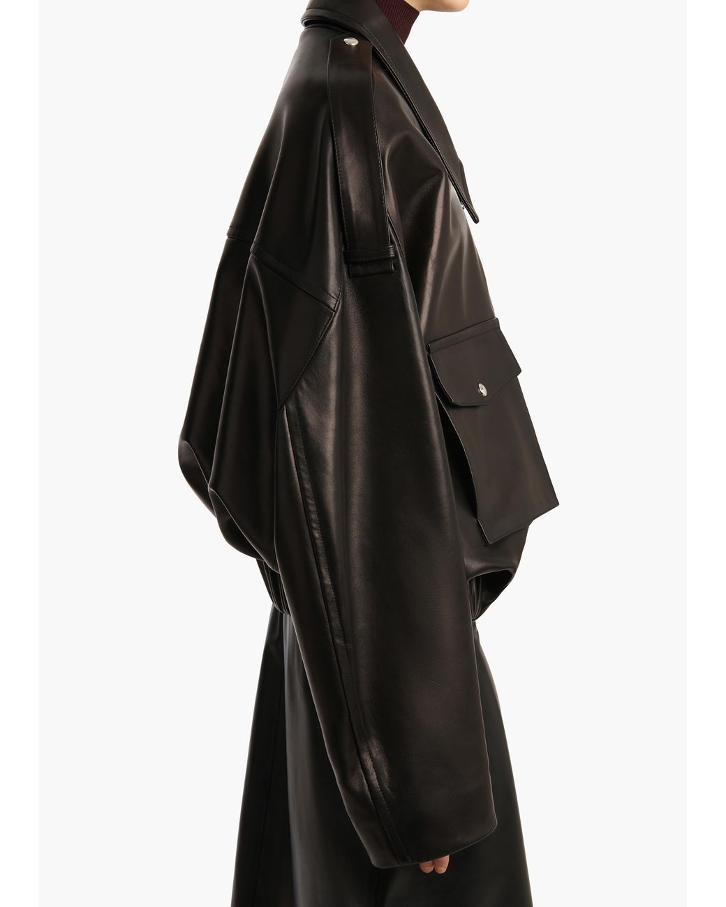 Khaite Black Owey Jacket