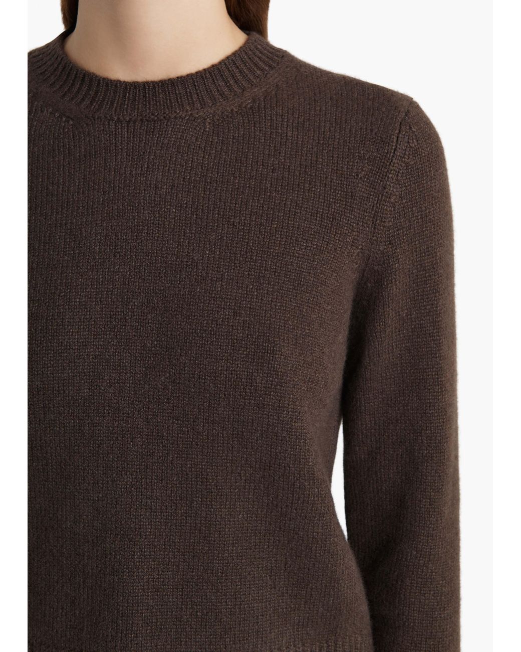 Khaite Brown Leta Sweater