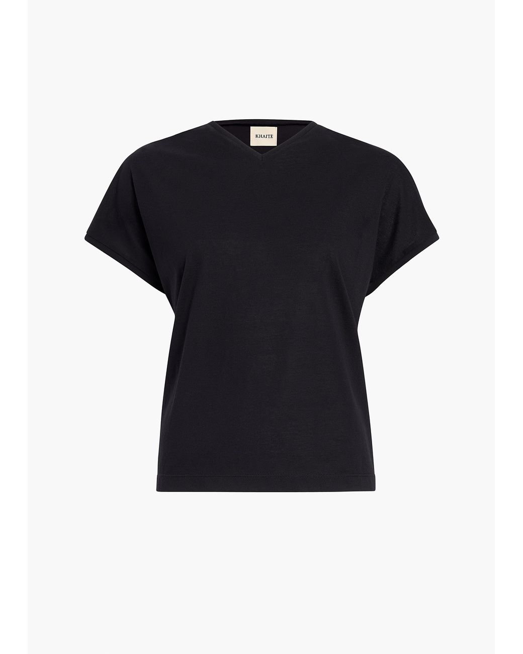 Khaite Black Devra Top
