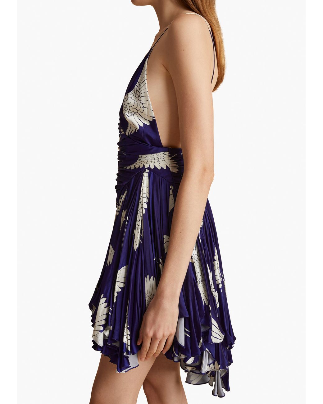 Khaite Blue Exclusive Margot Dress