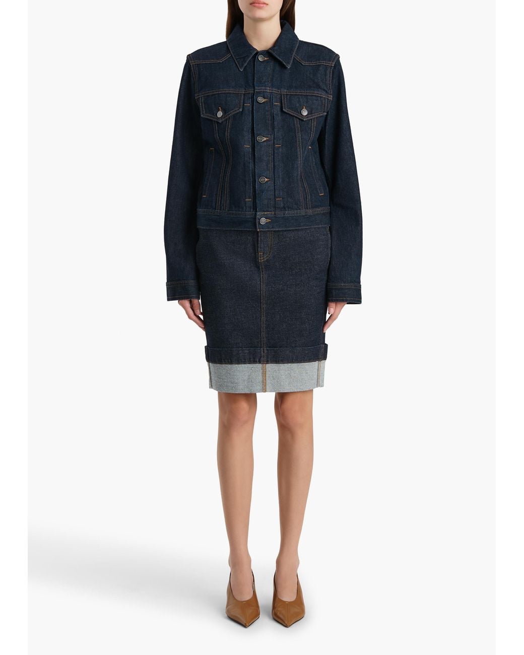 Khaite Blue Augustine Jacket