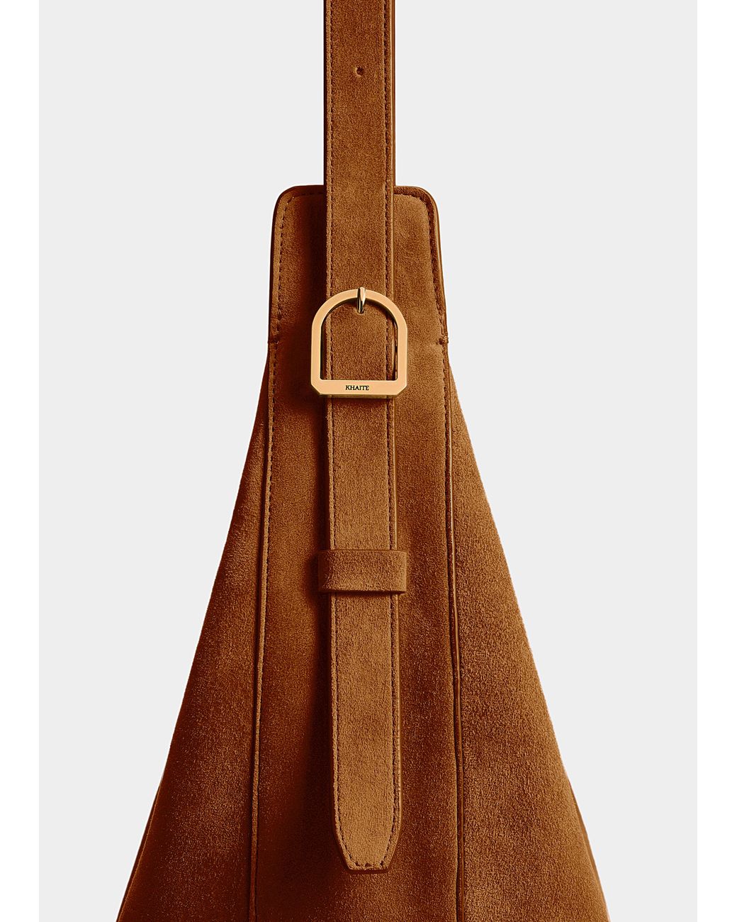 Khaite Brown Augustina Hobo