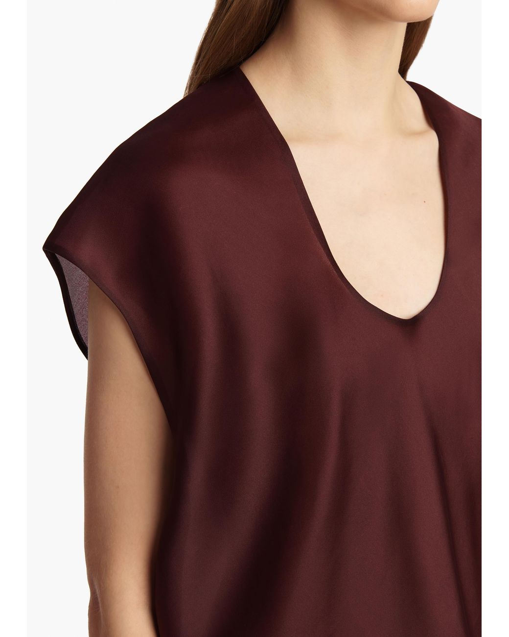 Khaite Purple Barbo Top