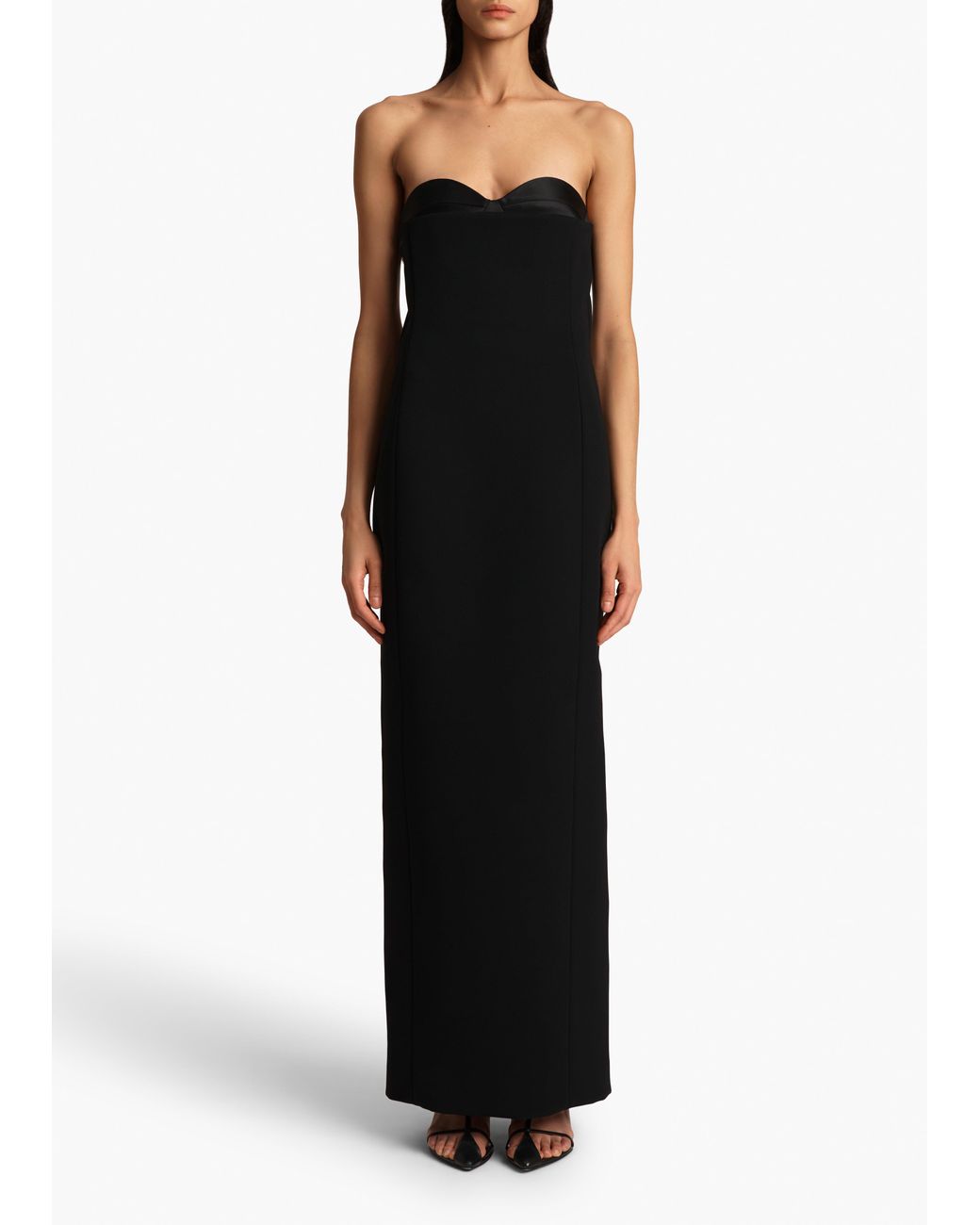 Khaite Black Yael Dress