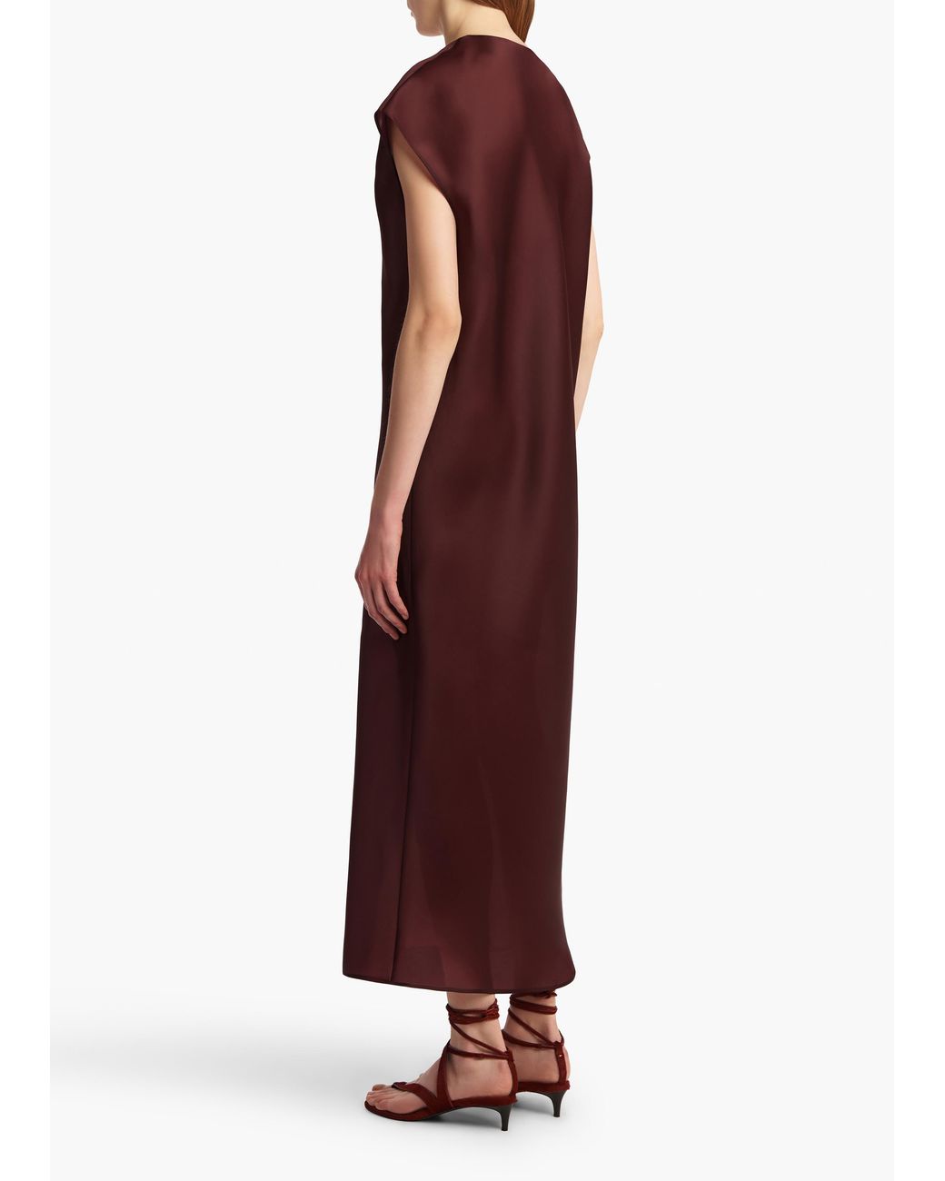 Khaite Purple Darby Dress