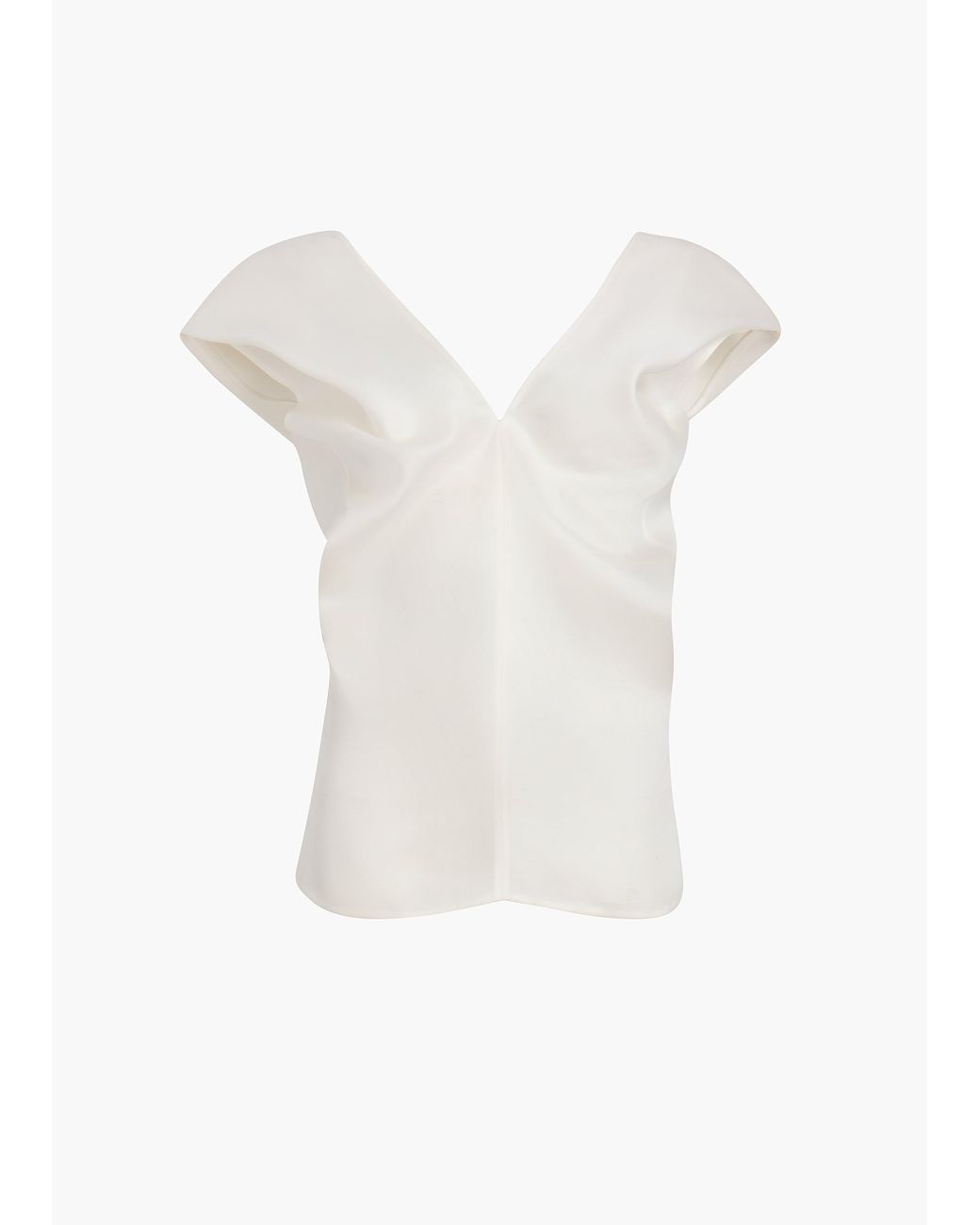 Khaite White Ami Top