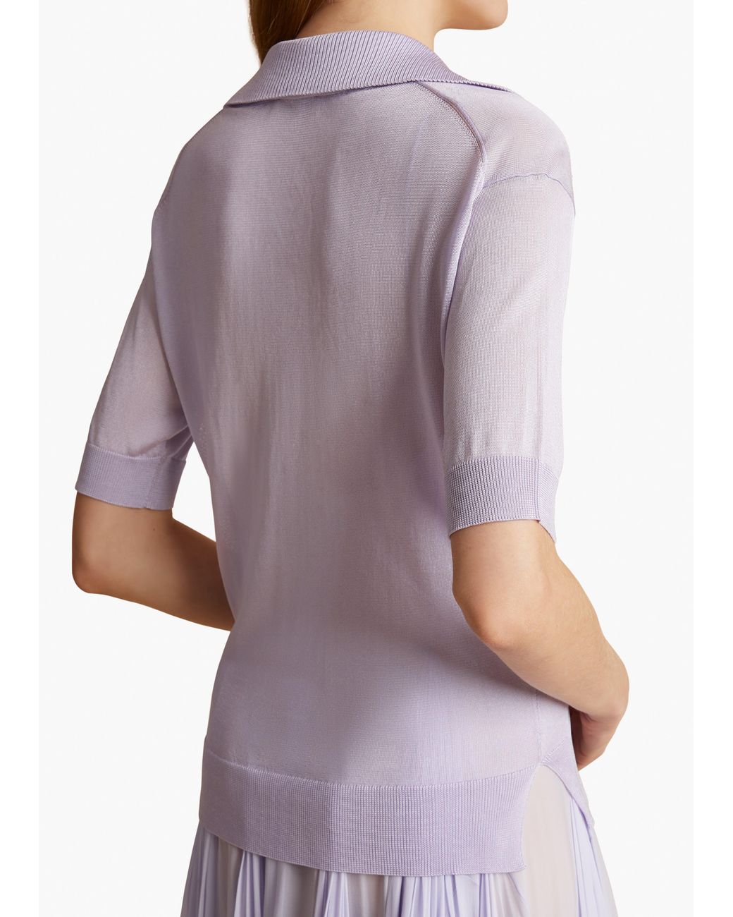 Khaite Purple Julita Top