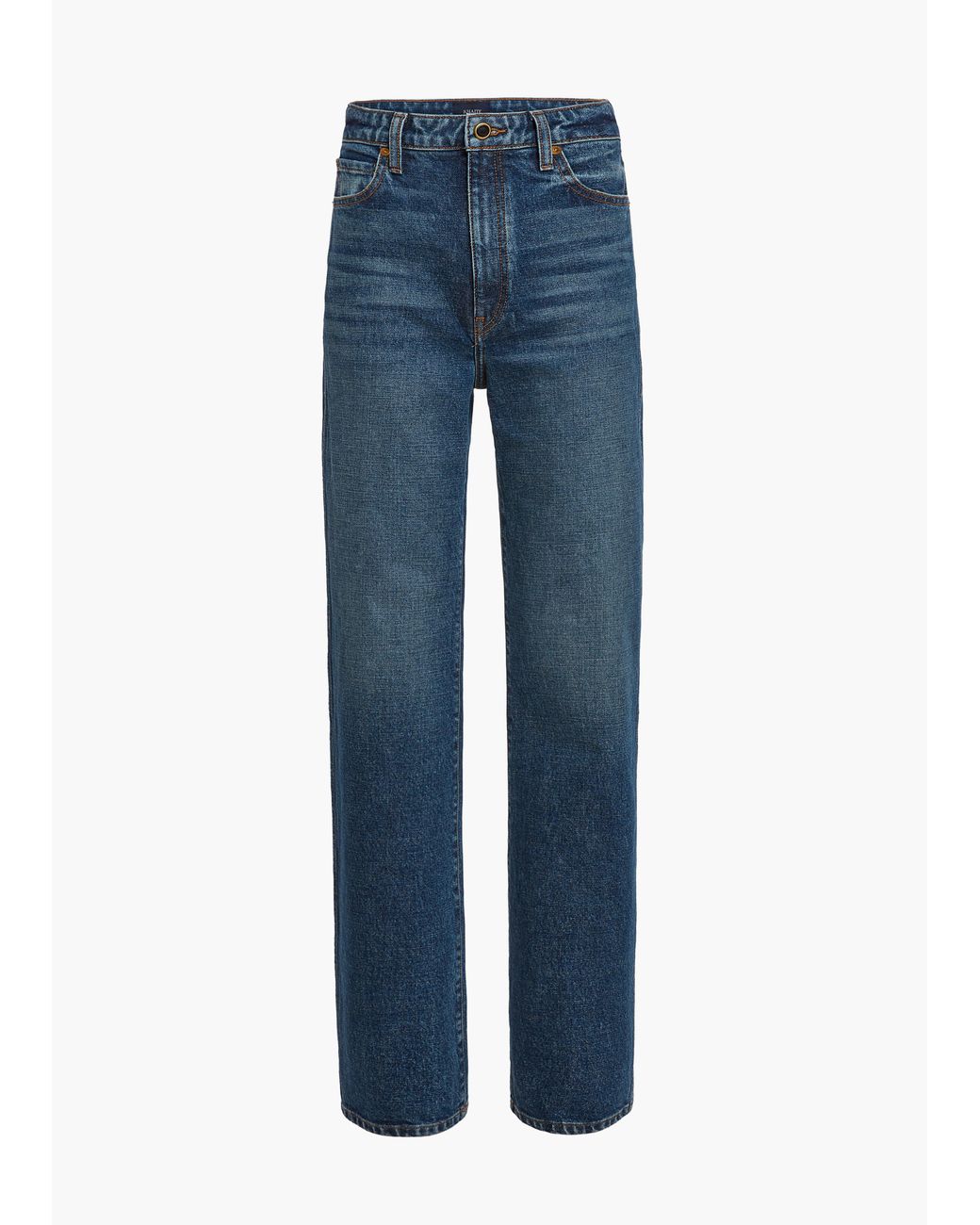 Khaite Blue Danielle Stretch Jean
