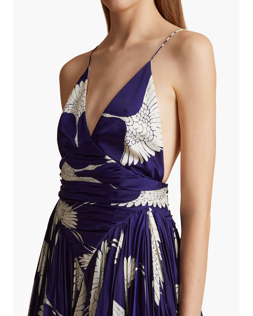 Khaite Blue Exclusive Margot Dress