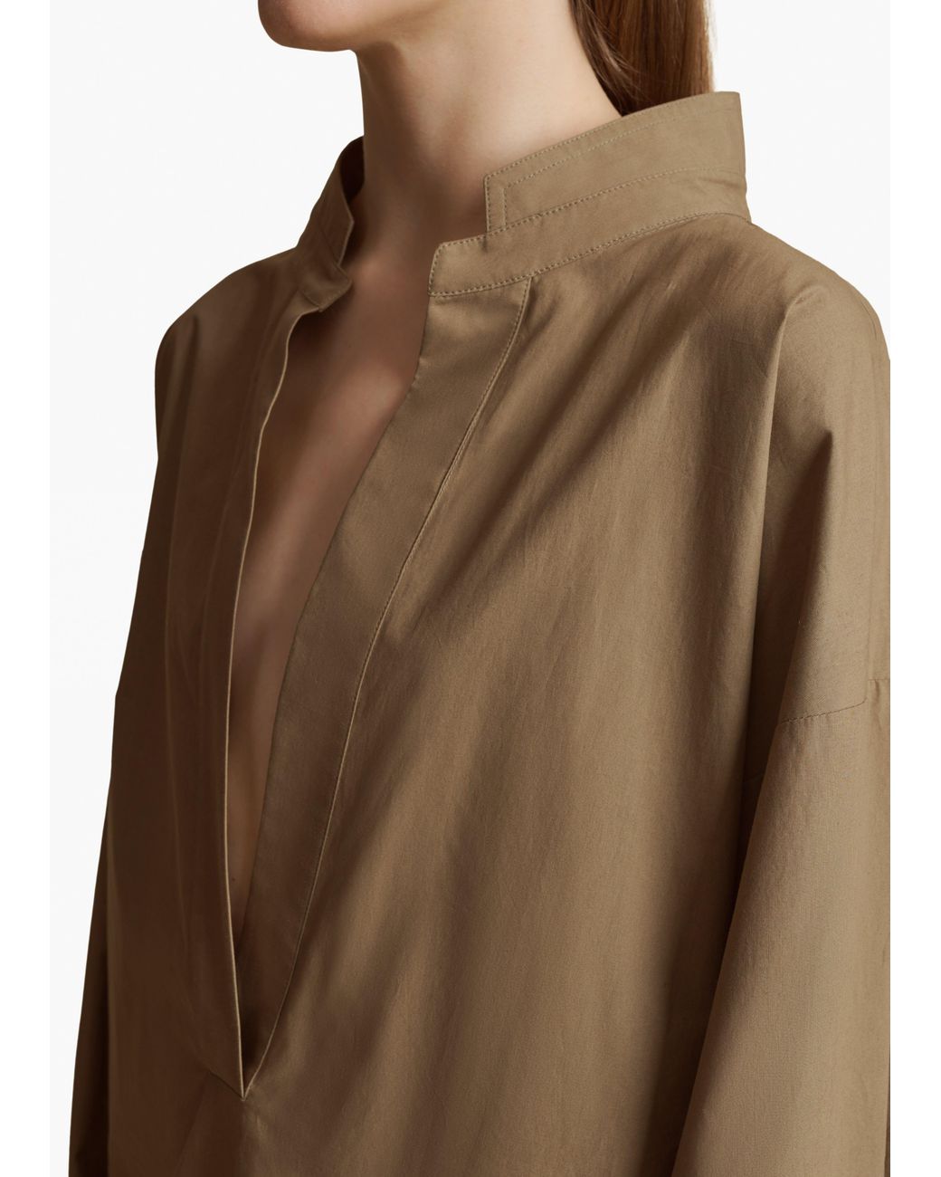 Khaite Brown Tito Top