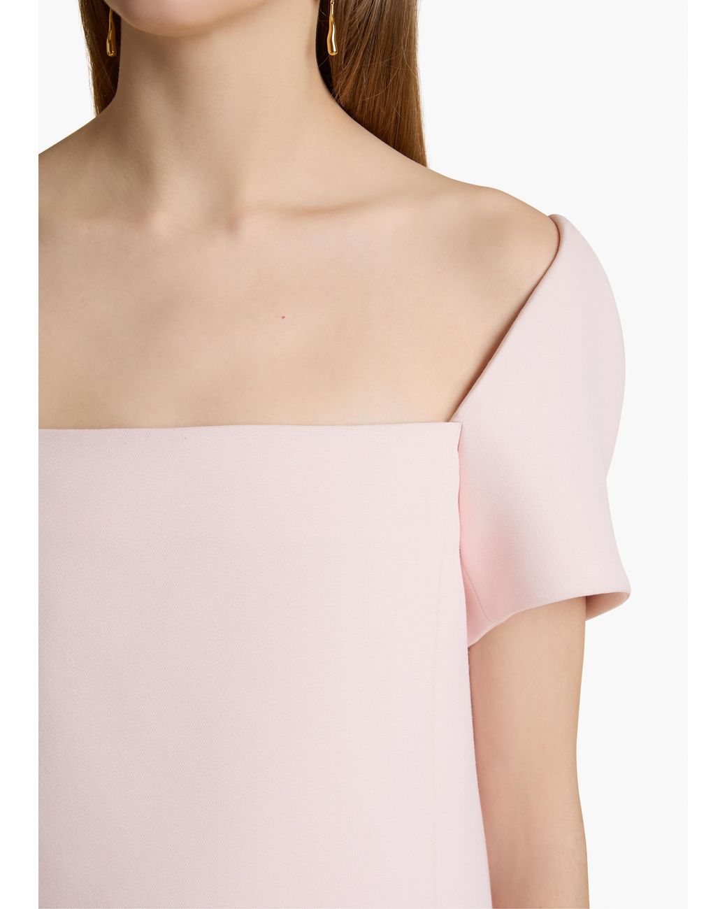 Khaite Pink Benji Dress