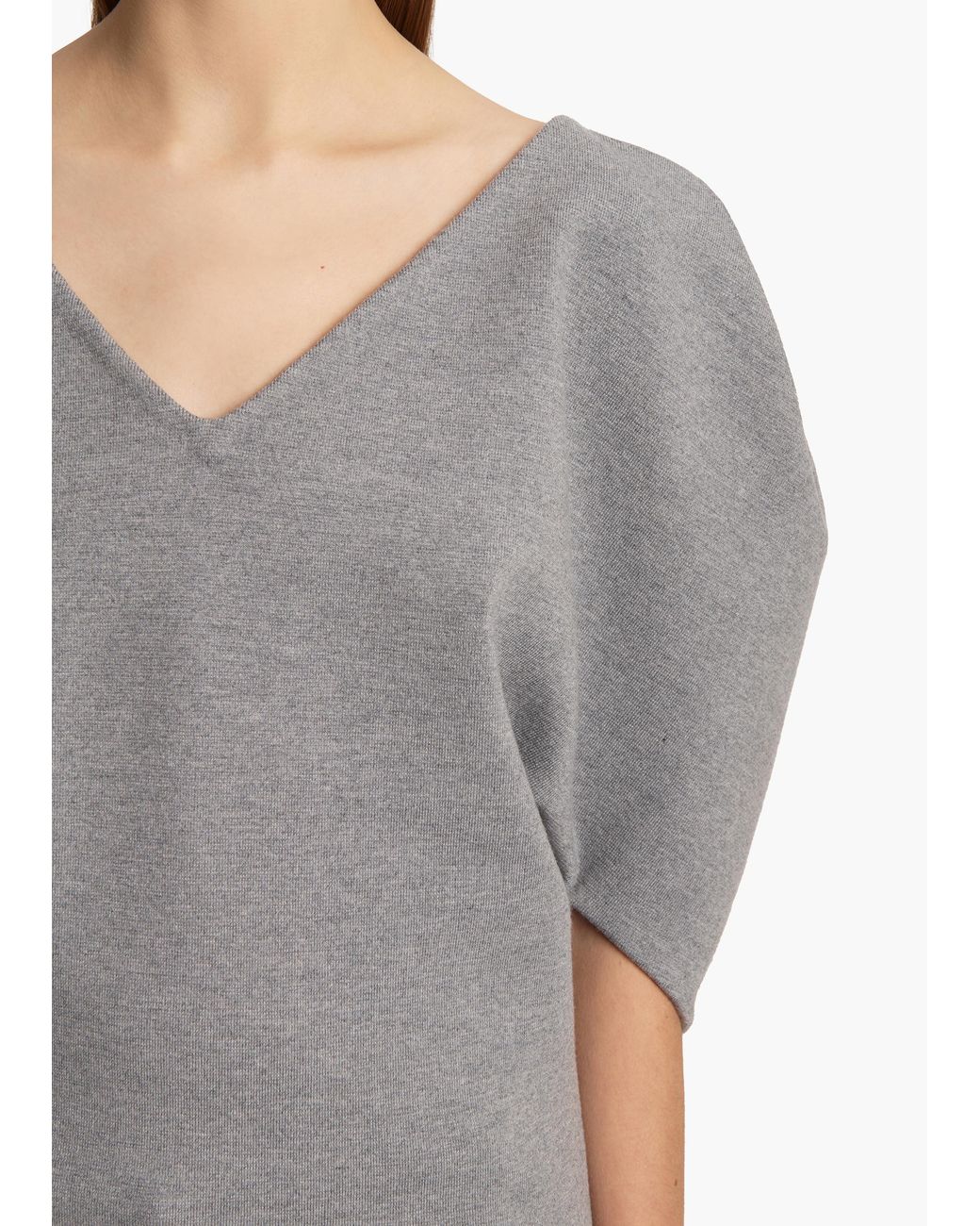 Khaite Gray Venus Top