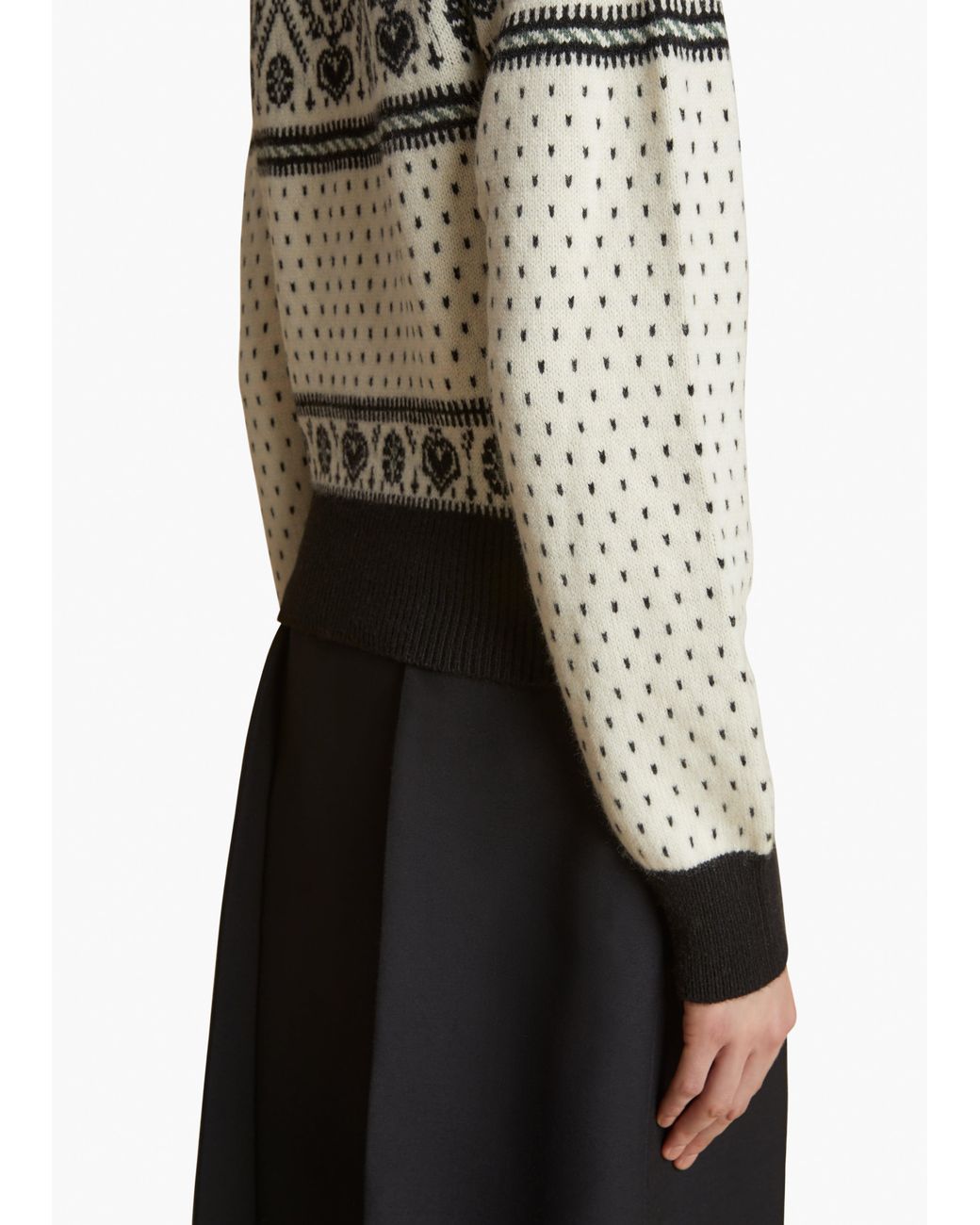 Khaite White Guy Sweater