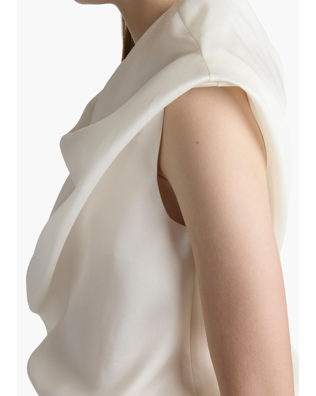 Khaite White Exclusive Luola Top