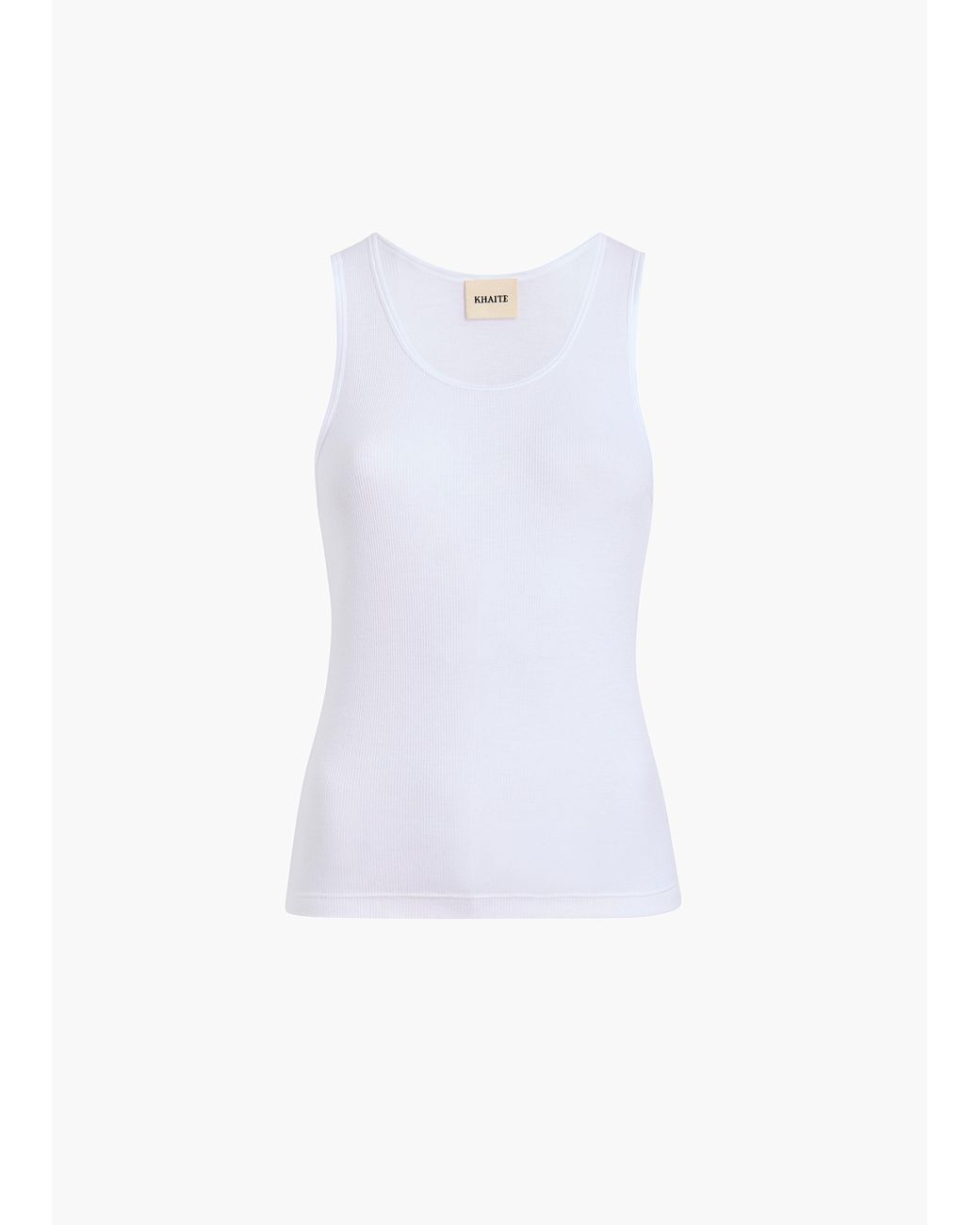 Khaite White Johnnie Top