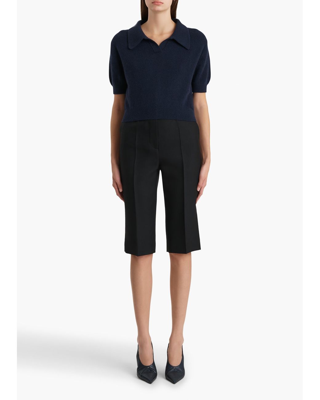 Khaite Blue Leni Sweater