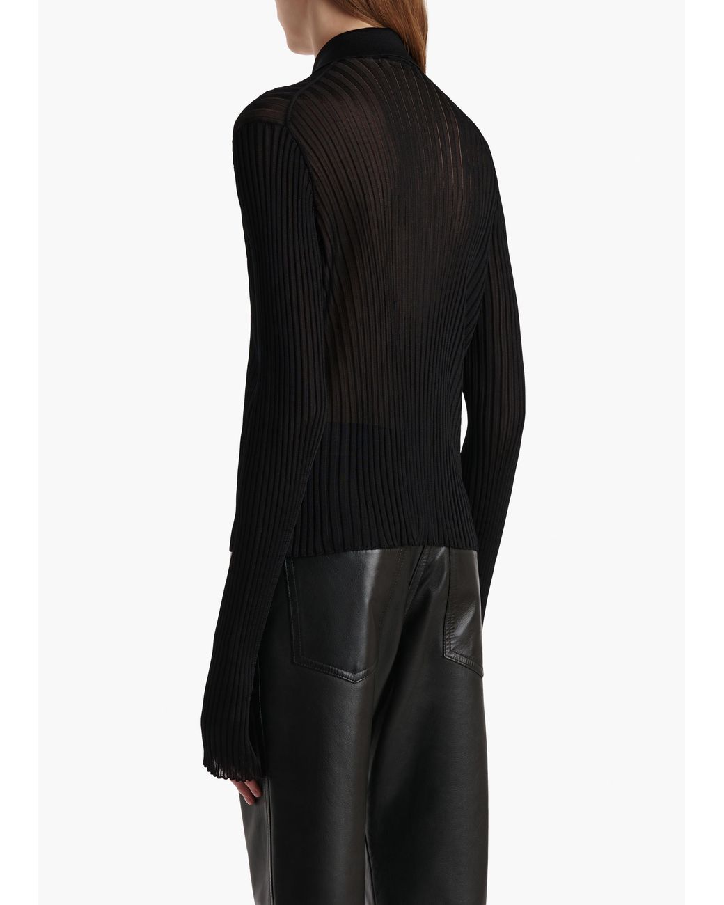 Khaite Black Vin Top