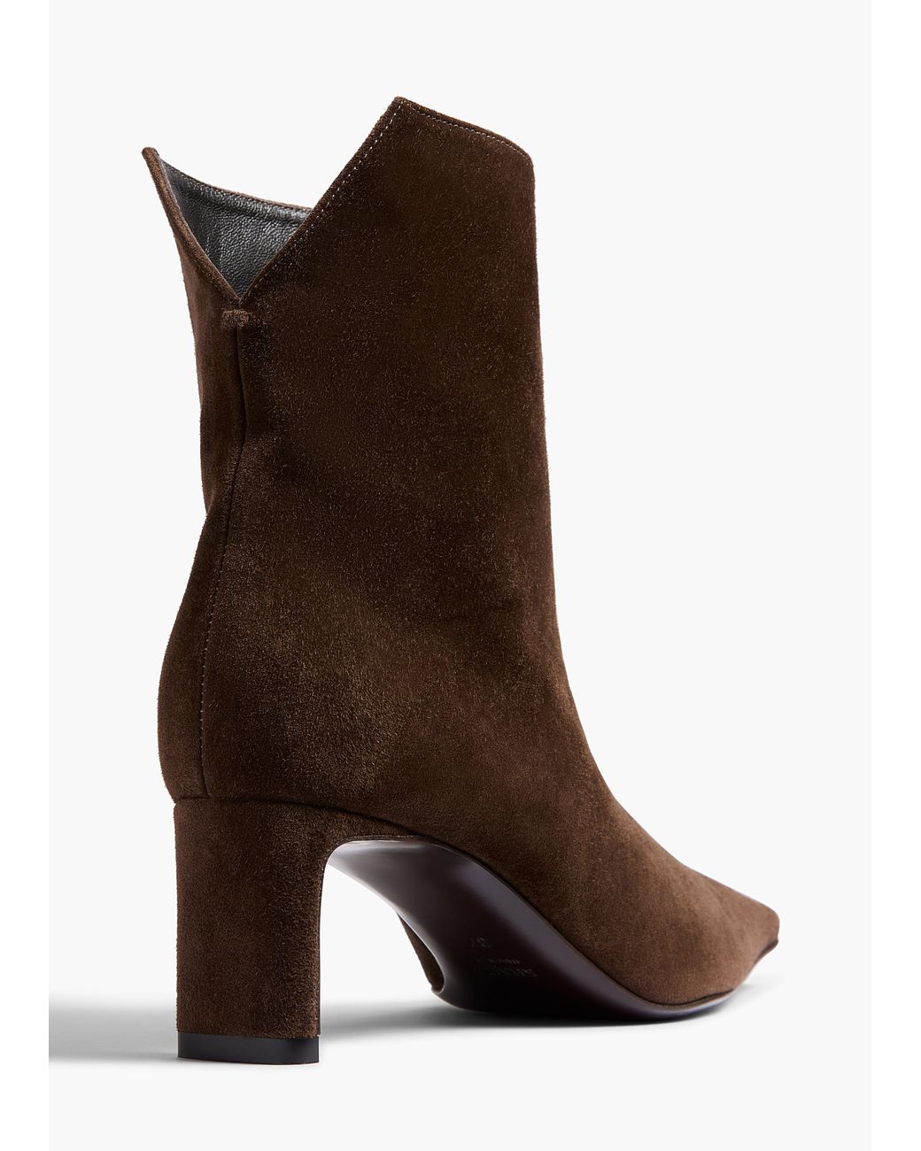 Khaite Brown Ona Ankle Boot