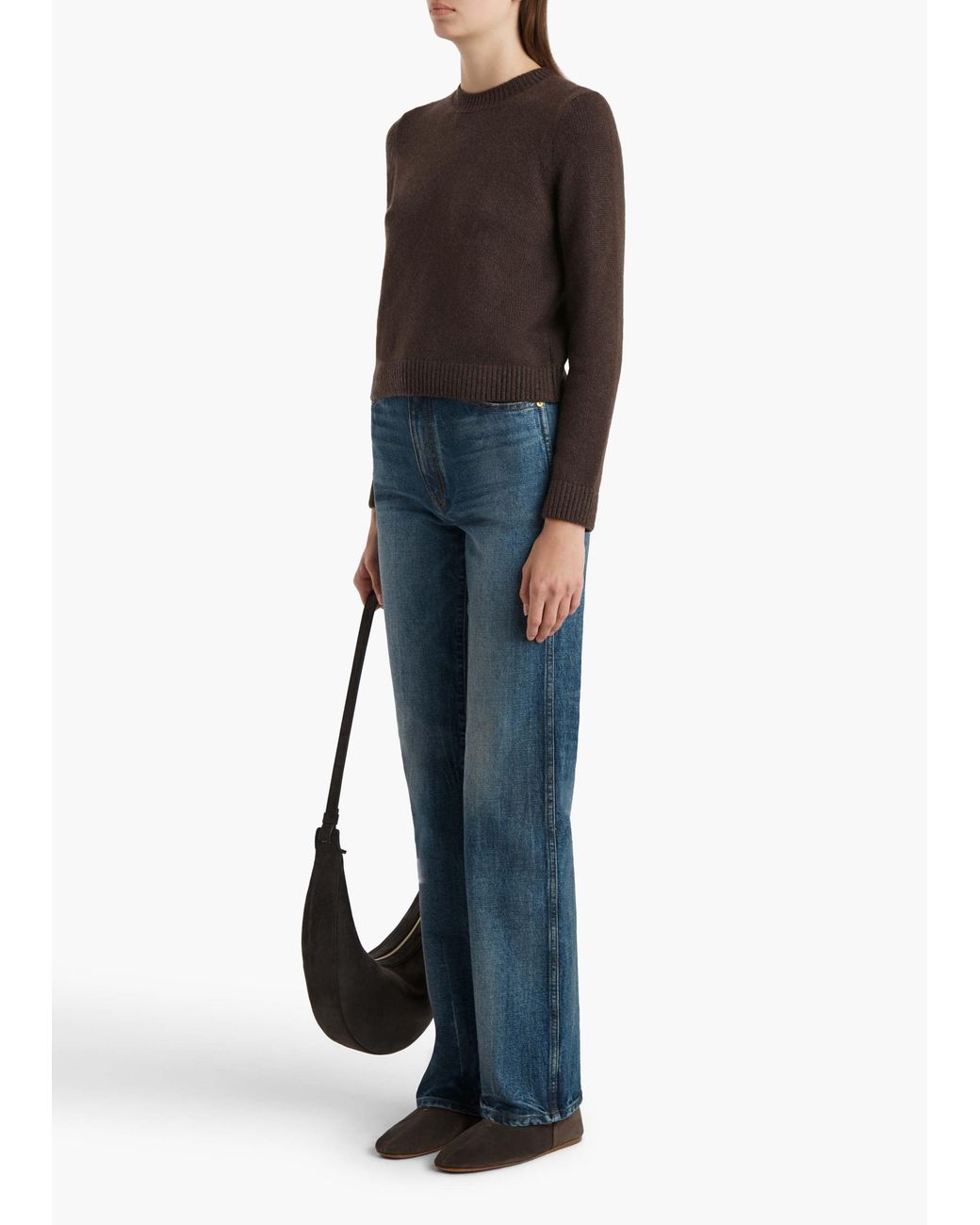 Khaite Brown Leta Sweater