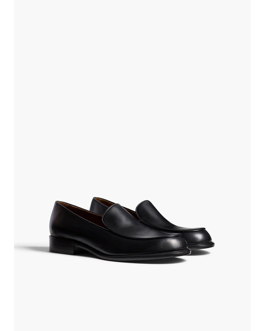 Khaite White Miles Loafer