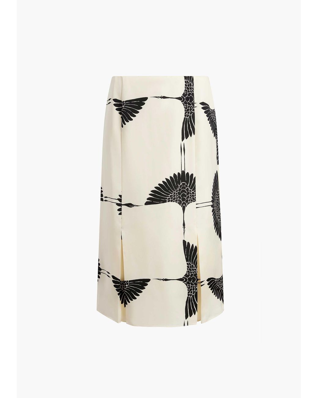 Khaite White Levy Skirt