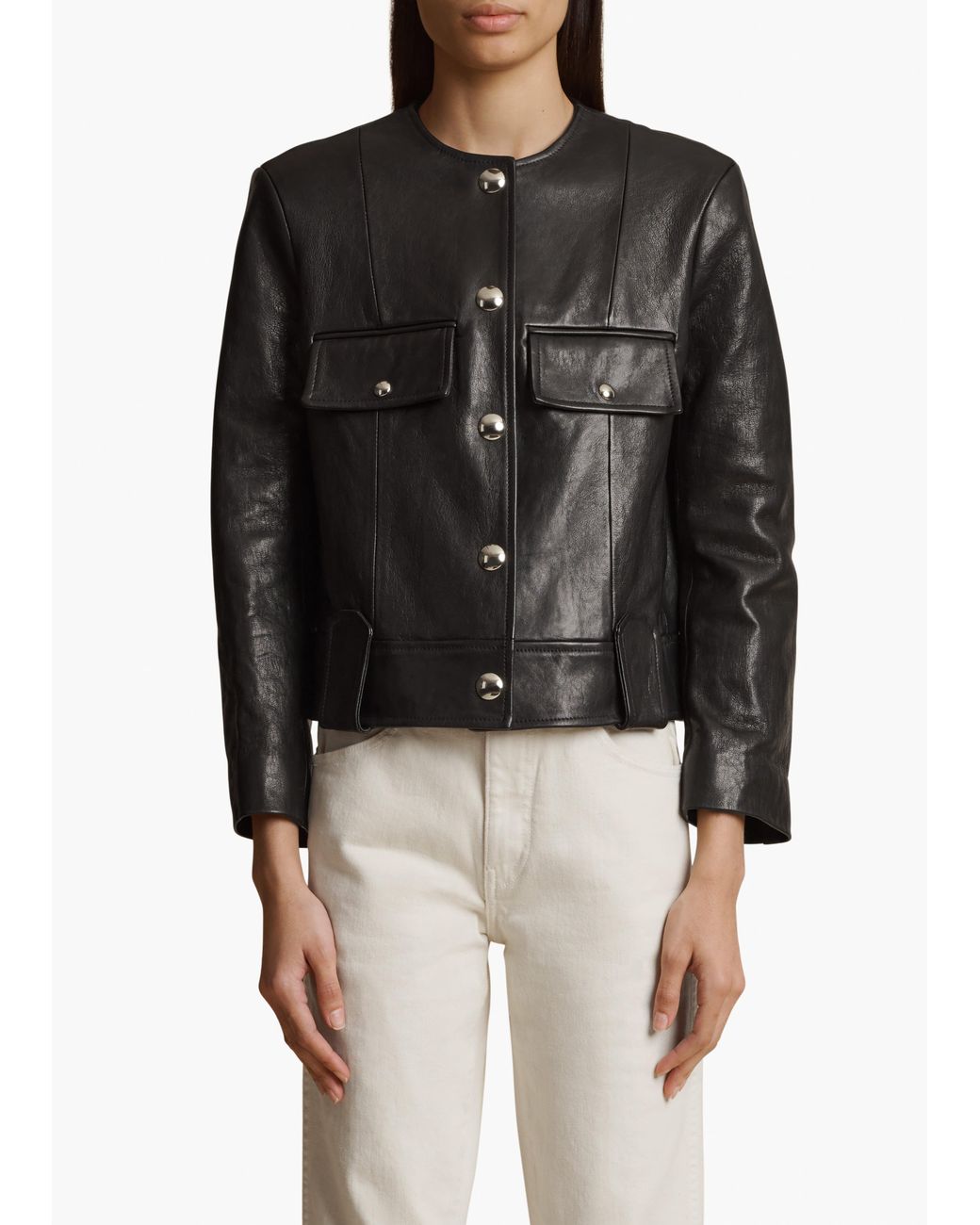 Khaite Black Laybin Jacket