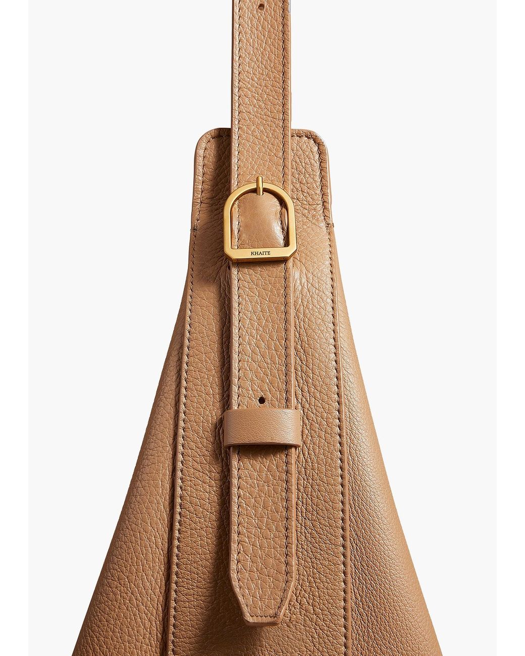 Khaite White Augustina Hobo