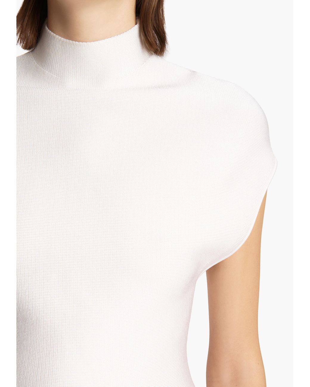 Khaite White Andra Top