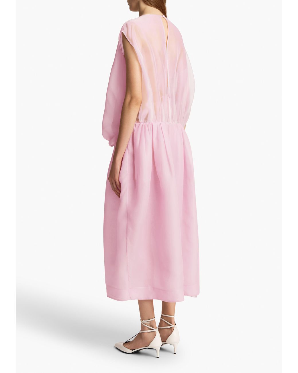 Khaite Pink Noah Dress