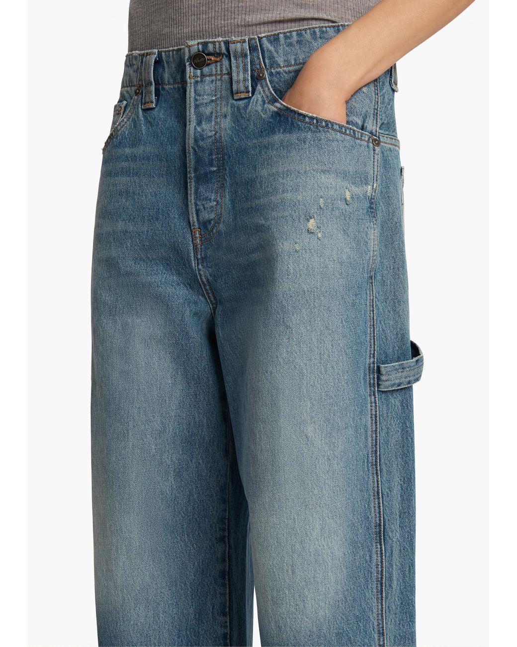 Khaite Blue Sowen Jean