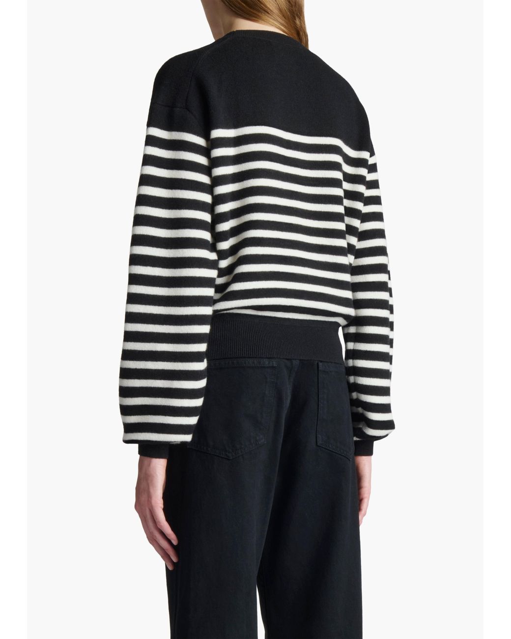 Khaite Black Viola Sweater