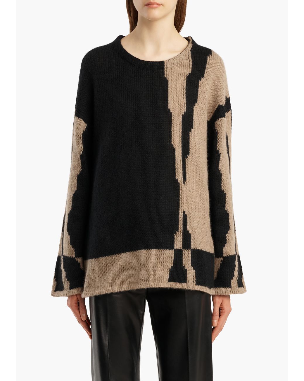 Khaite Black Artur Sweater
