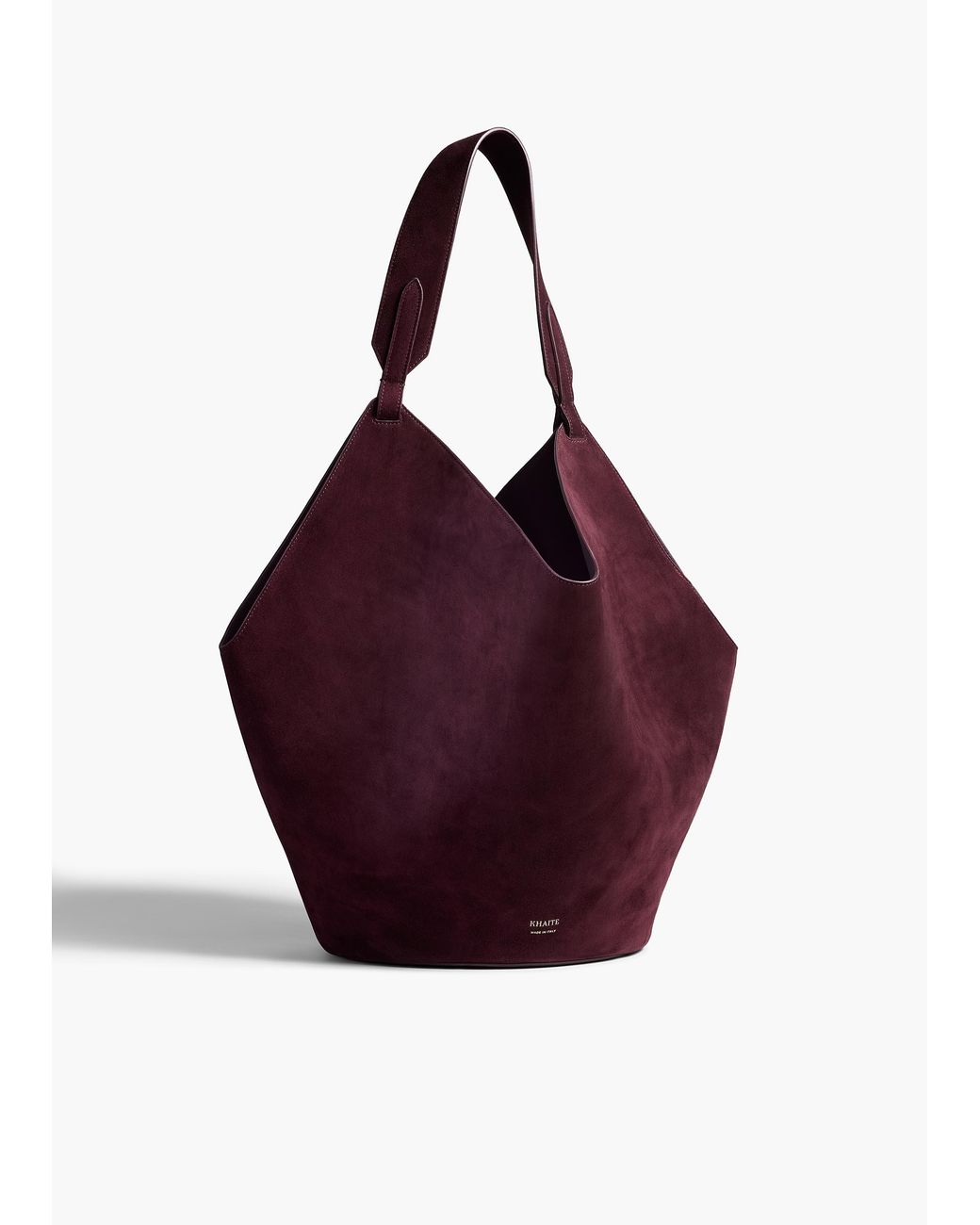 Khaite Purple Medium Lotus Tote