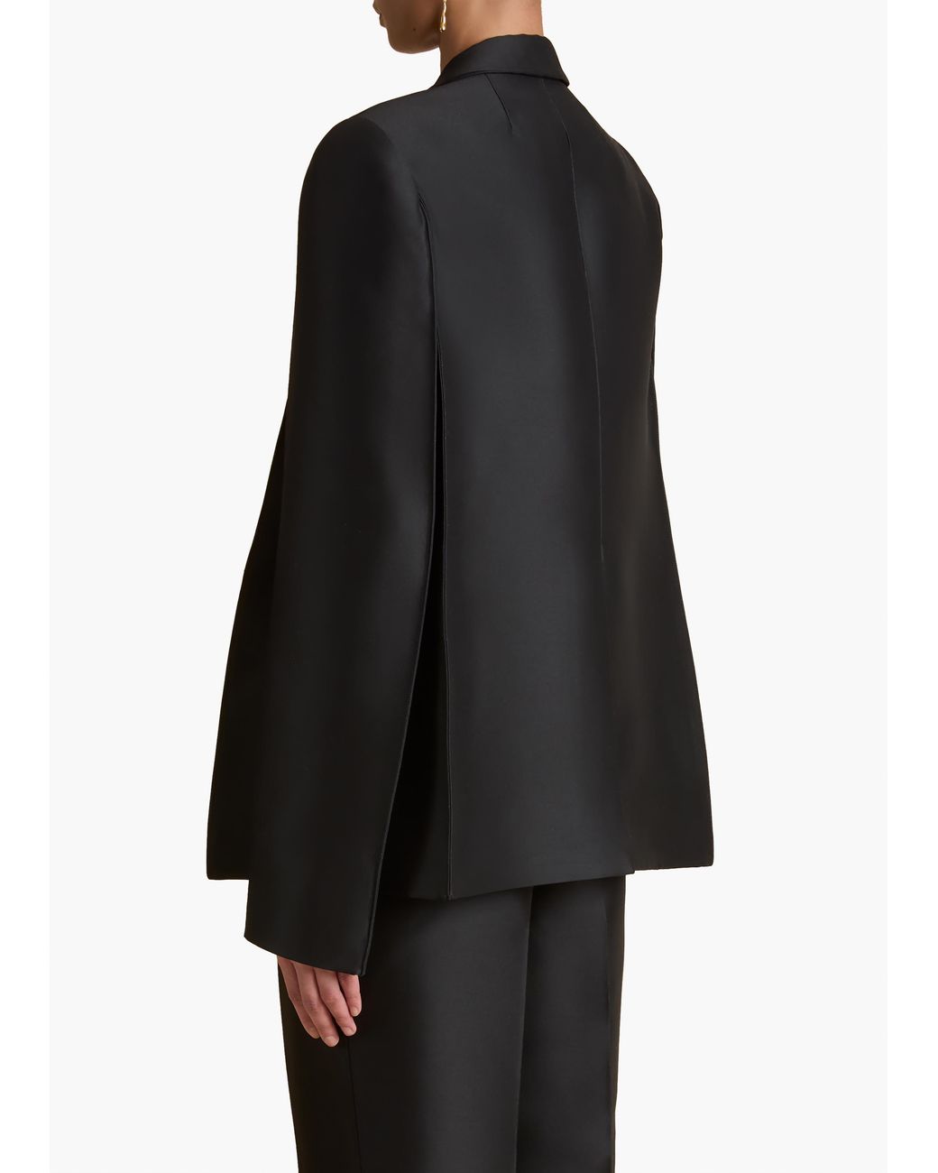 Khaite Black Crittan Jacket