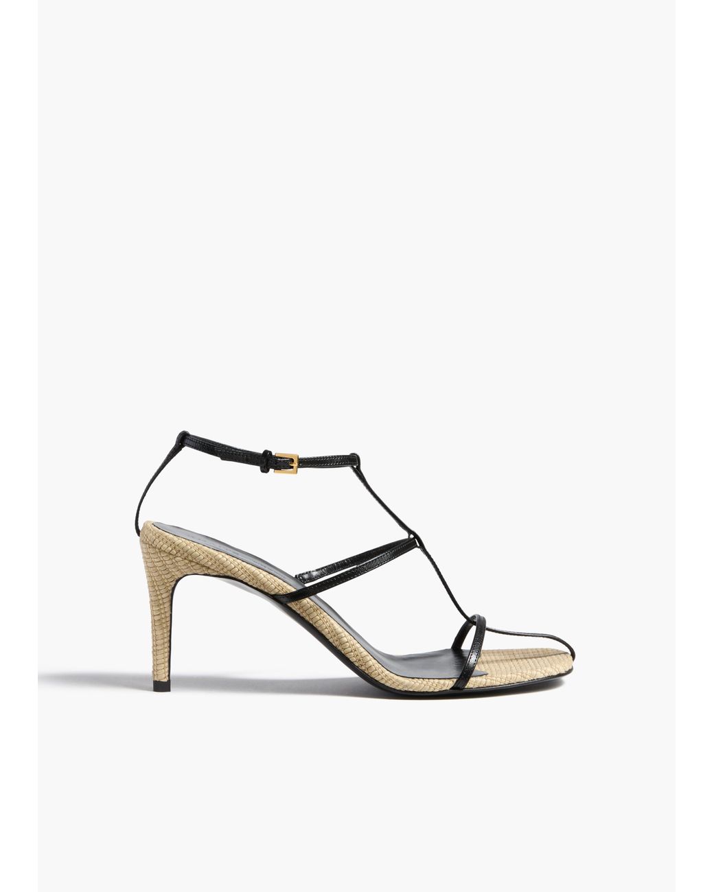 Khaite White Cage Sandal