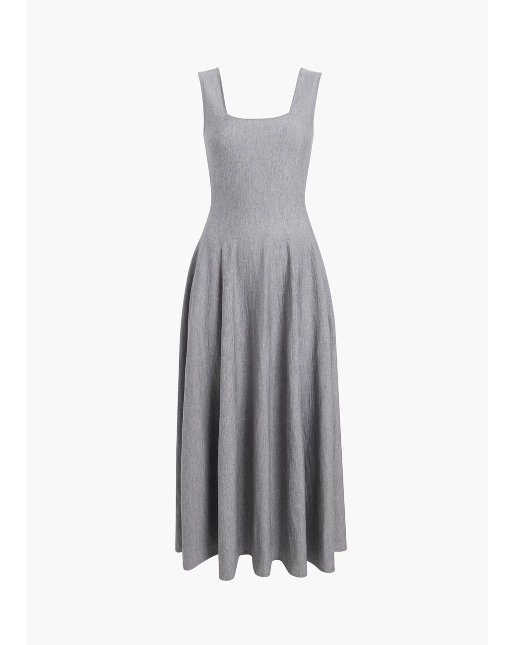 Khaite Gray Jodie Dress