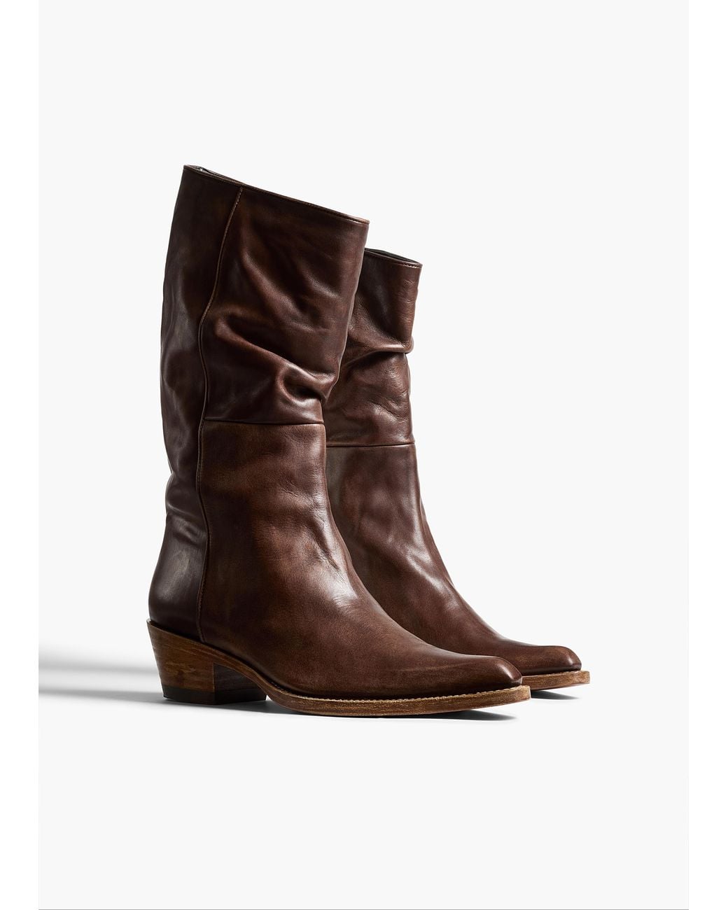 Khaite Brown Clive Boot
